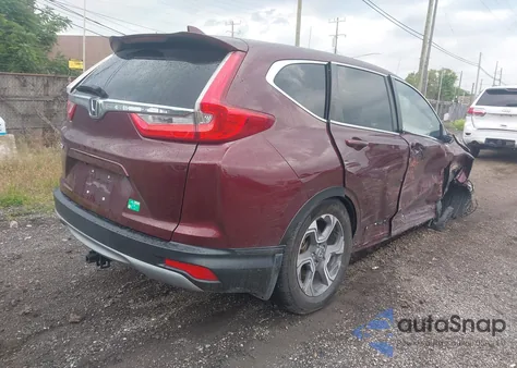 2018 Honda Cr-V Ex из США, поврежденный, VIN 7FARW1H59JE019956